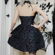 Gothic Jacquard Kleid | Niesenn