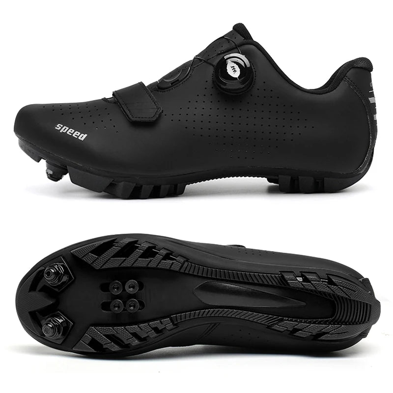 Fahrradschuhe | Unisex Rennradschuhe | Flat Pedal Schuhe MTB | SPD kompatibel | Ramirez