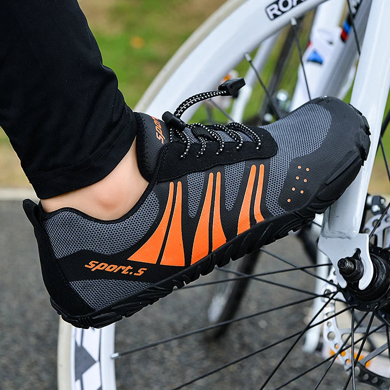 MTB- und Rennradschuhe | Unisex Fahrradschuhe für Outdoorsport | Leicht und bequem | Sporty