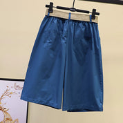 Pauline l Hoch taillierte, gerade geschnittene Shorts mit Taschen