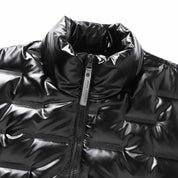 Shiny Fashion Parka Jacke für Männer | 2024 Herbst und Winter Essential | Livio