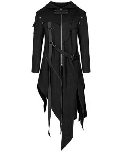 Gothic Dieselpunk Kapuzenjacke | Nyxarion