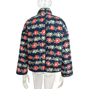 Alessi l Gedruckt Floral Gepolstert Herbst Casual Frauen Blazer