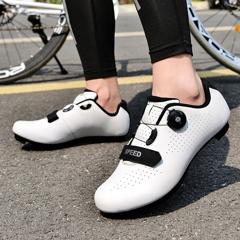 Fahrradschuhe | Unisex Rennradschuhe | Flat Pedal Schuhe MTB | SPD kompatibel | Ramirez