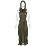 Gothic Split Damen Kleid | Gerburg