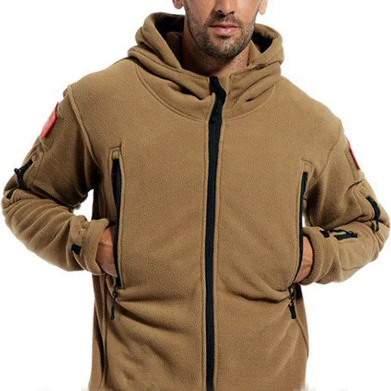 Herren Winter Thermo Fleece Taktische Jacke | Warrick