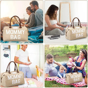 Mommy&Me l Tragbare Reisetasche für Schwangere und Mütter mit großem Fassungsvermögen