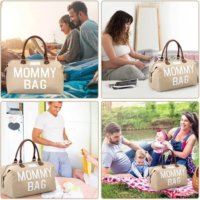 Mommy&Me l Tragbare Reisetasche für Schwangere und Mütter mit großem Fassungsvermögen