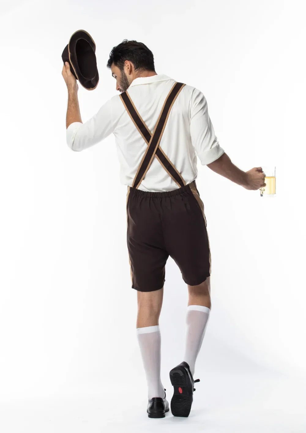 Oktoberfestkostüm für Herren | Festival-Lederhose für Herren - Astrek