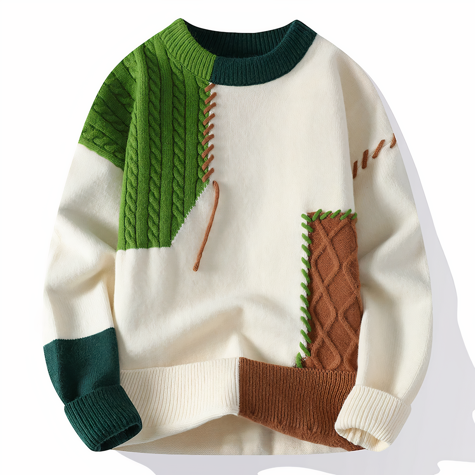 Patchwork-Pullover | Gaspard