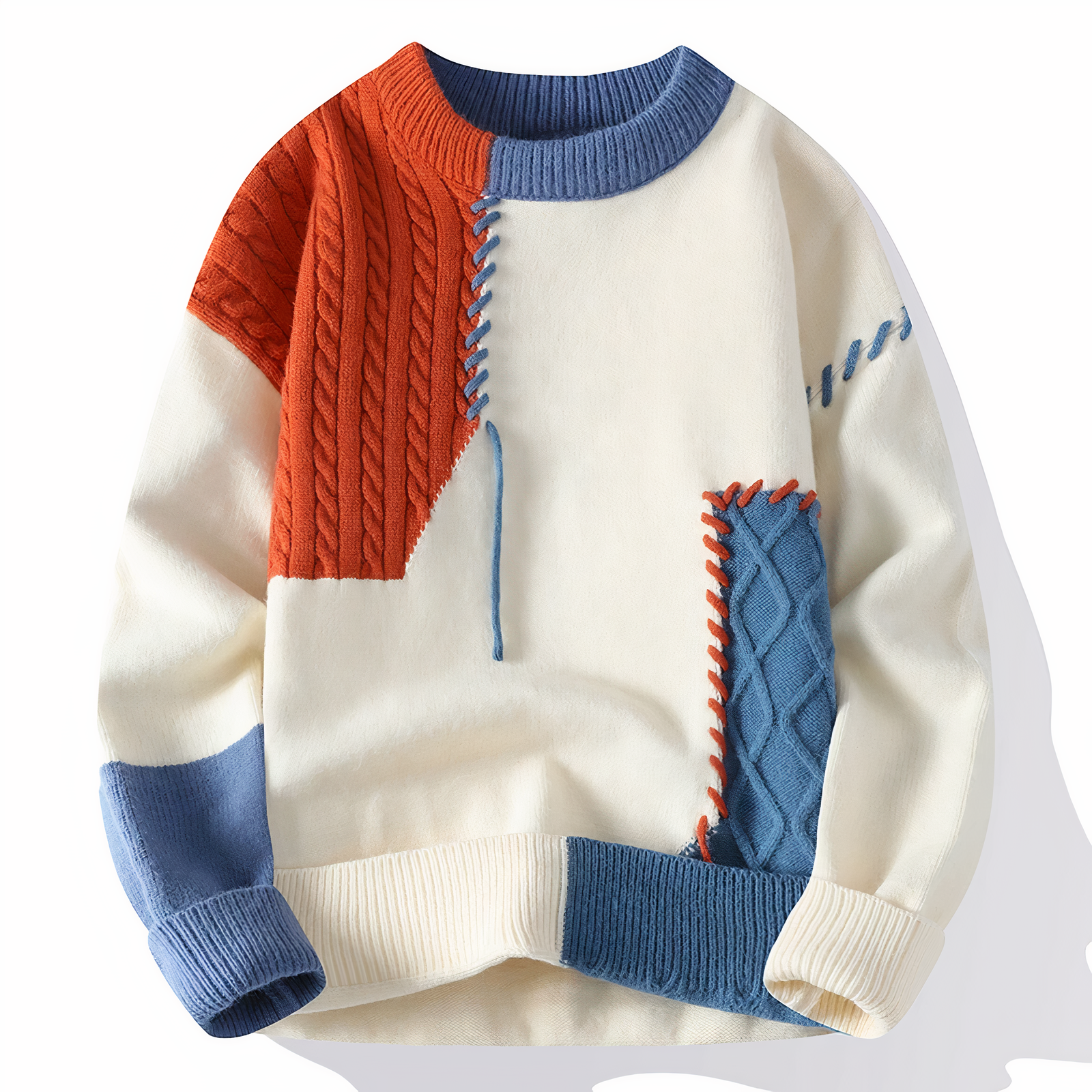 Patchwork-Pullover | Gaspard