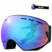 Doppelglas Anti-Fog Skibrille für Outdoor-Sportarten, Snowboard und Schneesport | Elox