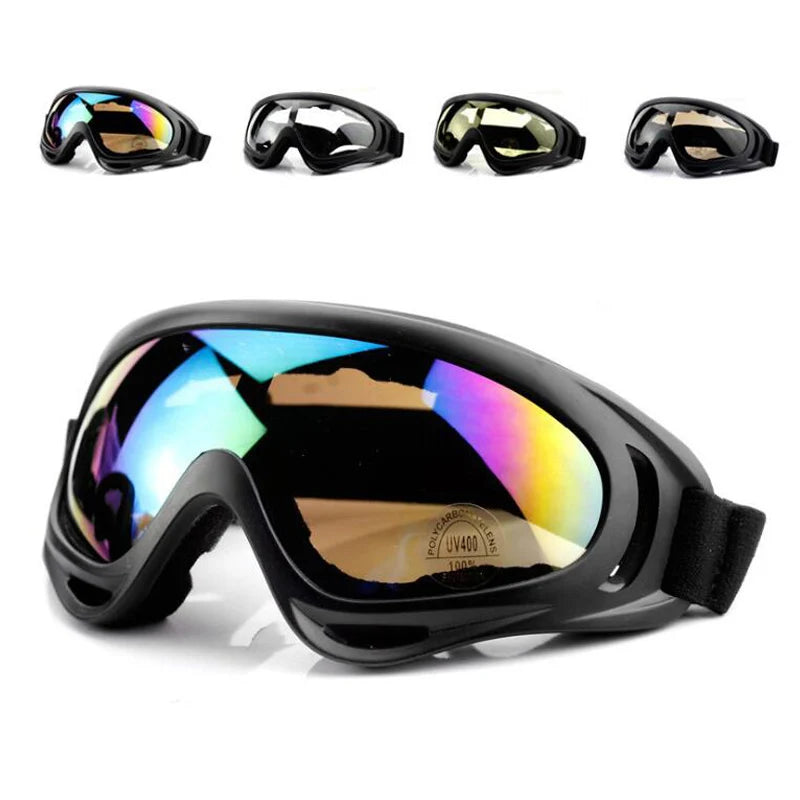 Skibrille für Ski- und Snowboardfahrer, Winter-Sportbrille mit UV-Schutz | LentesPro