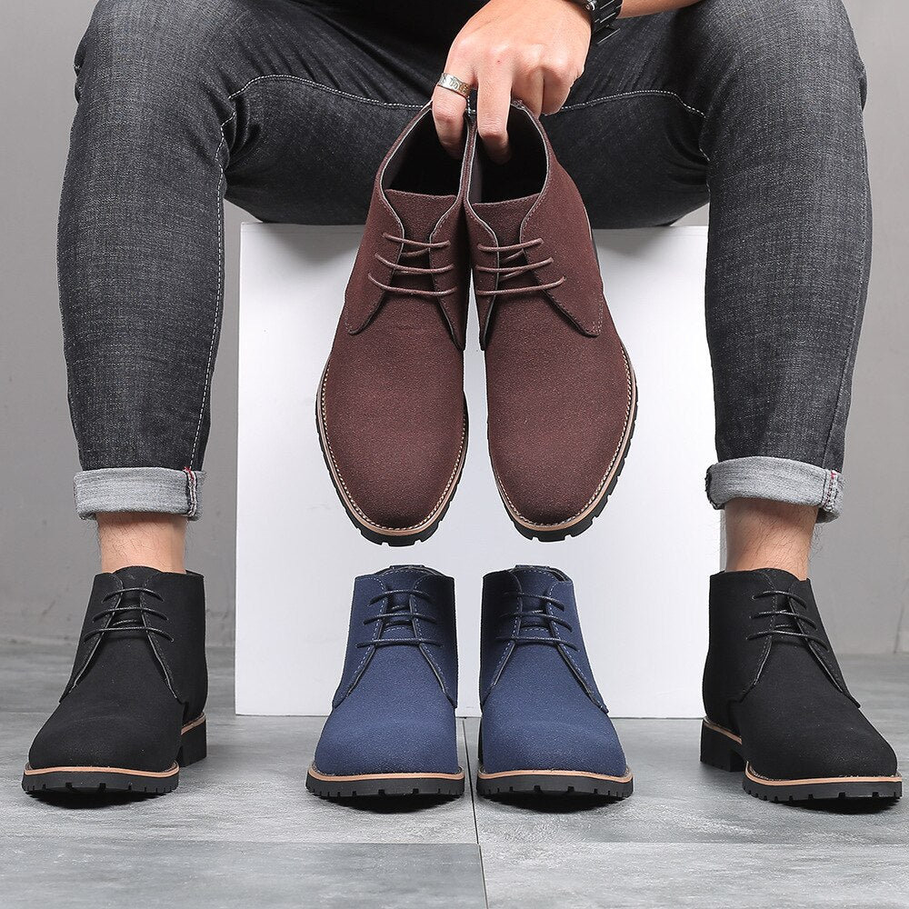 Wildleder Stiefeletten für Herren | Herren Herbst Favorit | Asiel