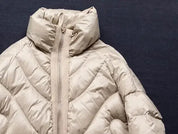 Übergroße, gepolsterte Damenjacke mit Stehkragen | Herbst- und Winterfavorit | Karryl