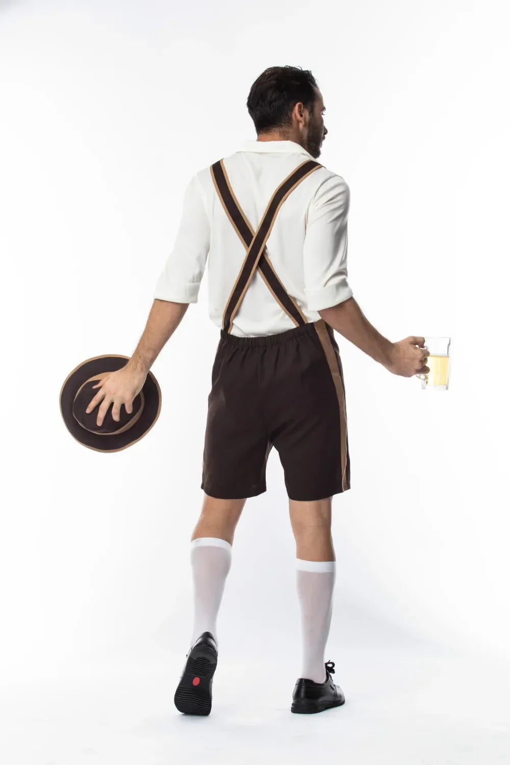 Oktoberfestkostüm für Herren | Festival-Lederhose für Herren - Astrek