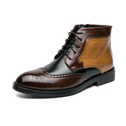 Luxuriöse High Top Oxford Herrenschuhe | Perfekt für Business und Herbst-Styling | Kingsley