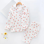 Doppellagiges Pyjama-Set aus Baumwolle | Linea