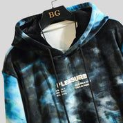 Urban Groove | Übergroße Batik-Herrenjacke