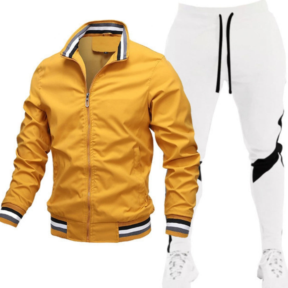 Set aus Trainingsjacke und Hose für Herren | Aviel