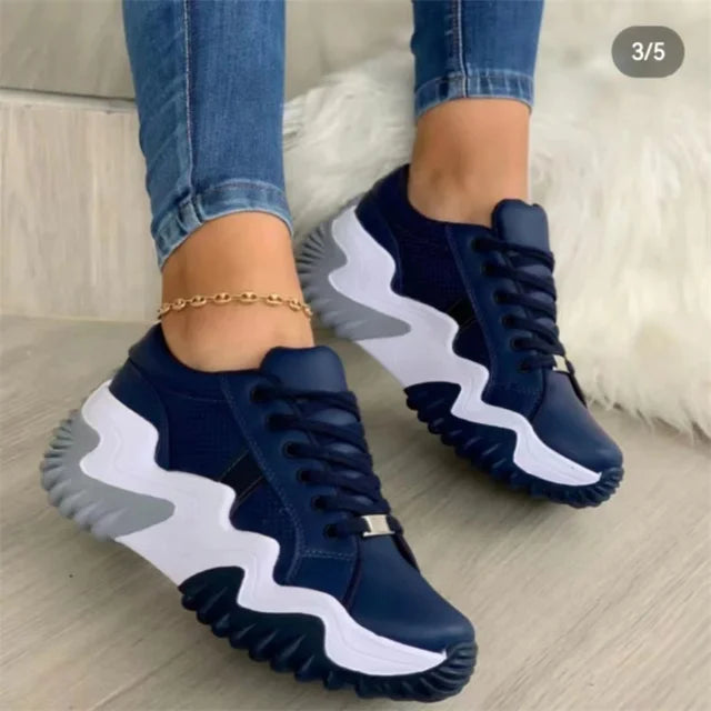 Madeline l Moderne Sneakers mit dicker Sohle