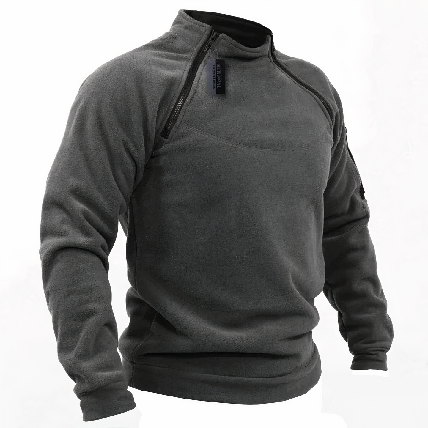 Doppelseitiger Plüsch-Pullover | Linden