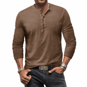 Ryder | Klassisches Henley-Hemd