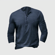 Ryder | Klassisches Henley-Hemd