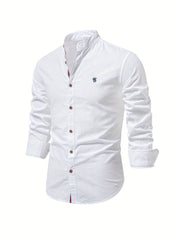 Langarm-Button-Down-Hemd für Herren l Darco