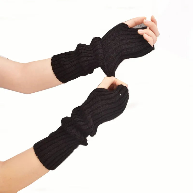 Fingerlose Handschuhe | Lang und modisch | Thella