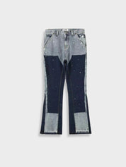 Vintage hose - Herren Denim Jeans Patched | Rikert