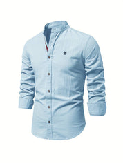 Langarm-Button-Down-Hemd für Herren l Darco