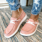 Varena Comfort | Canvas Schnürschuh für Frauen