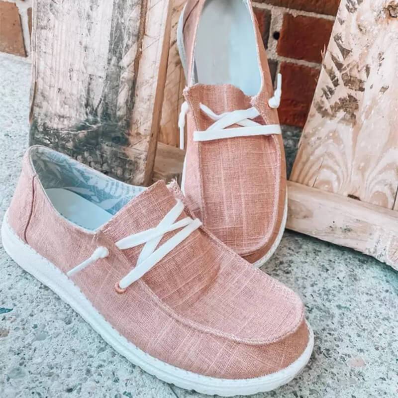 Varena Comfort | Canvas Schnürschuh für Frauen