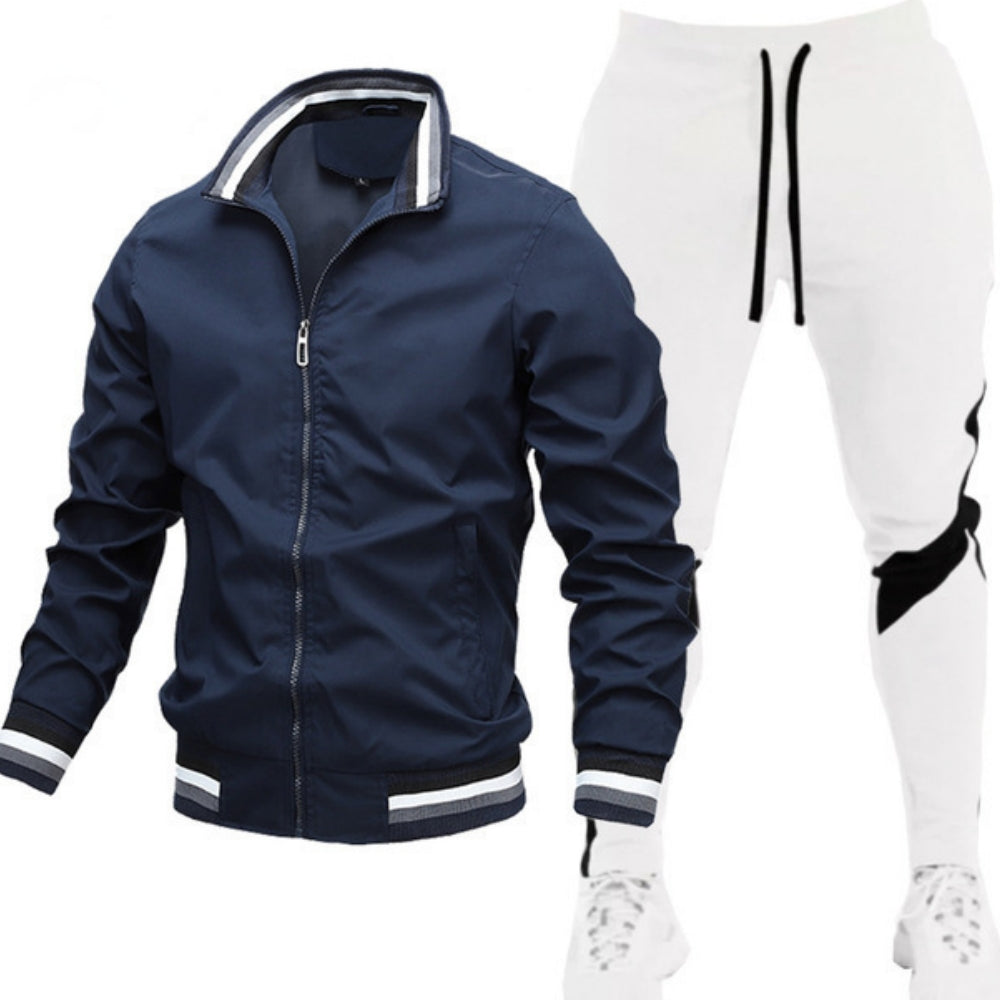 Set aus Trainingsjacke und Hose für Herren | Aviel