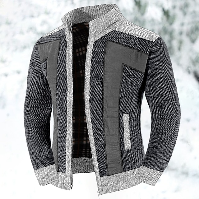 Herren-Strickjacke Pullover mit Reißverschluss | Florian