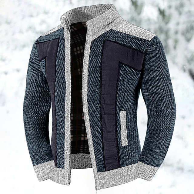 Herren-Strickjacke Pullover mit Reißverschluss | Florian