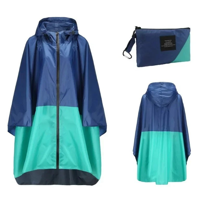 Poncho mit geometrischem Grafikdruck l Marcus