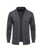 Herren Strickjacke mit V-Ausschnitt und offener Vorderseite | Ossian