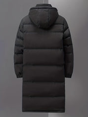 Lange wattierte Winterparkajacke | Cascy