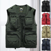 Taktische Weste | Outdoor-Bodywarmer | Vielseitiger Bodywarmer | Camping, Angeln, Wandern l Hanzy