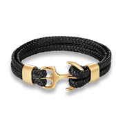 Marine Anker Lederarmband | Halston