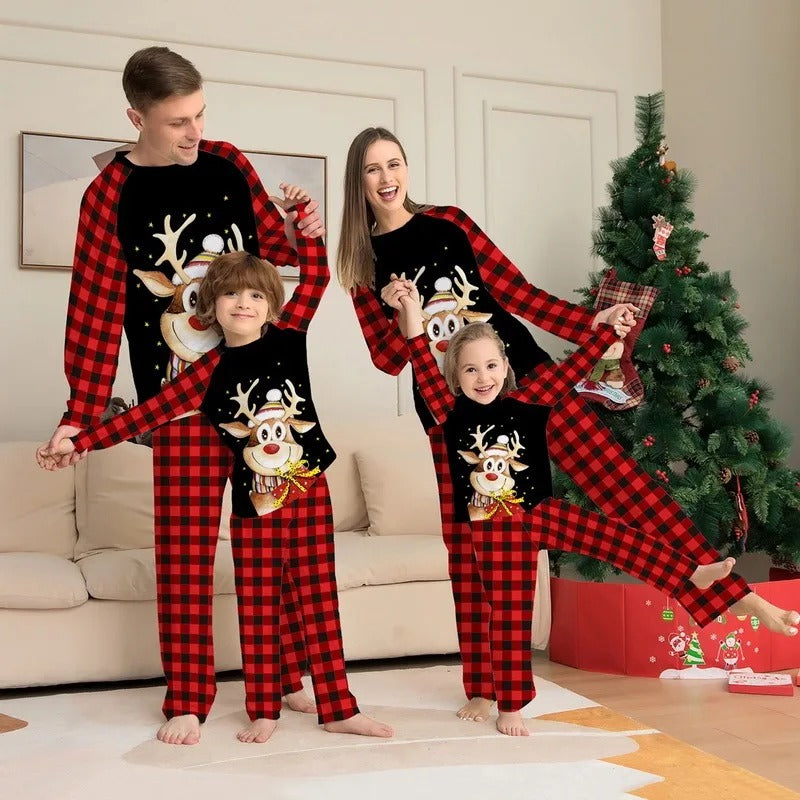 Weihnachten Familie Pyjama Set - Noloh