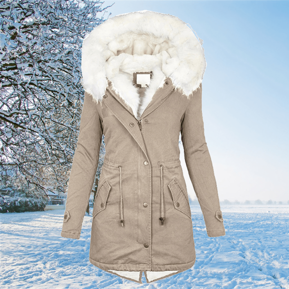 Winterjacke mit Kapuze für Damen | Briley