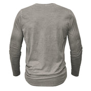 Henley-Shirt für Herren mit langen Ärmeln l Hilbert