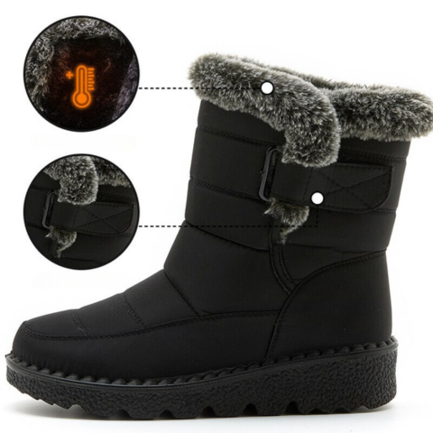 Warme Winterstiefel für Damen | Herbst und Winter | Signe