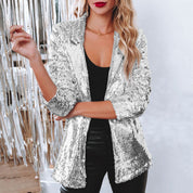 Glitzer Party Damen Blazer l Lowery