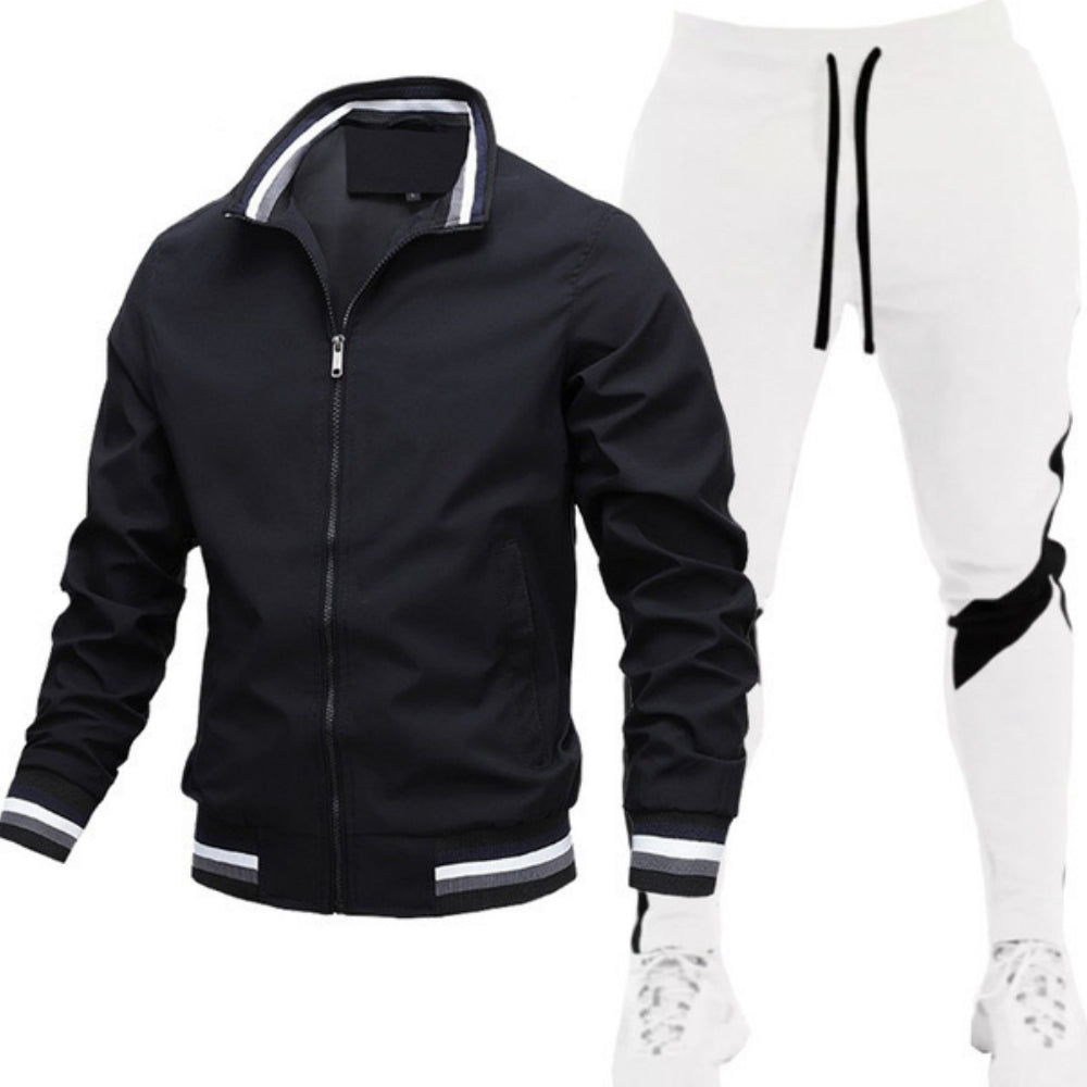 Set aus Trainingsjacke und Hose für Herren | Aviel